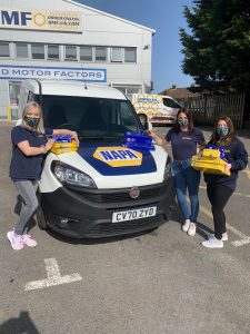 BMF Staff With NAPA Branded Van