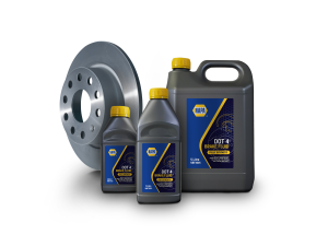 A selection from the NAPA Brake Fluid range. 