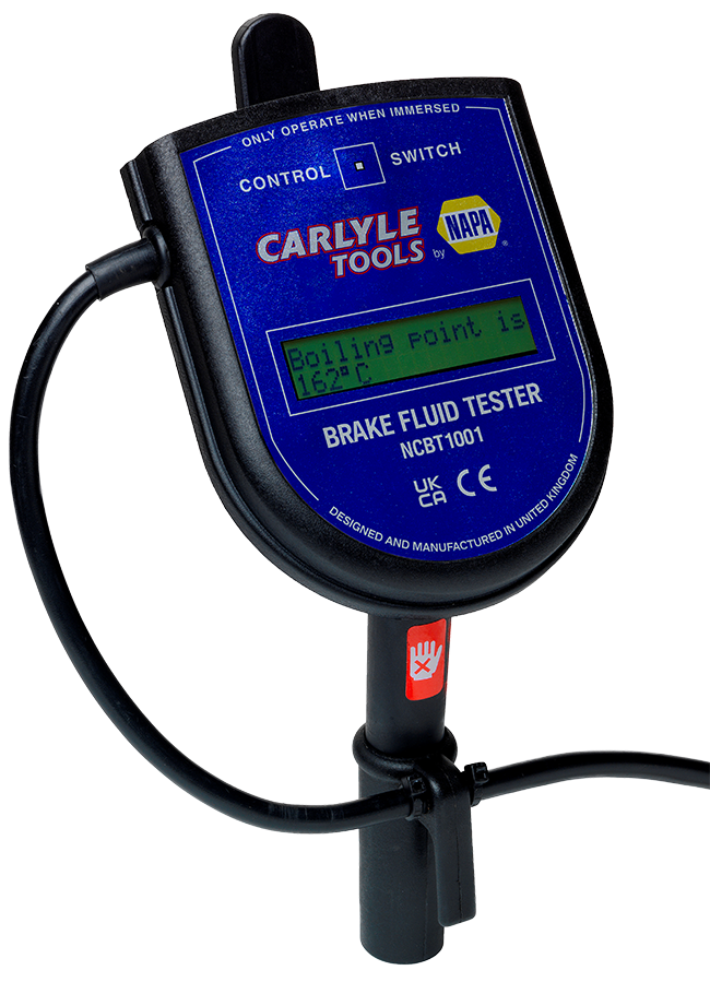 Boiling point brake fluid tester from Carlyle Tools