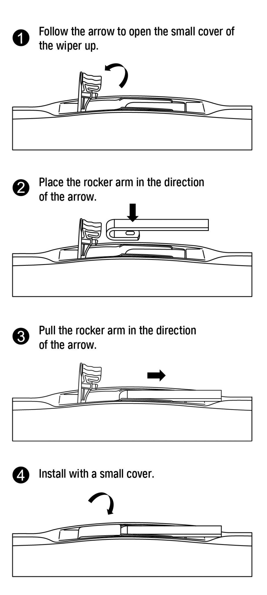 Hybrid Wiper Blade Installation Instructions Napa