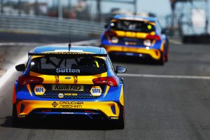 NAPA Racing Ford Focus on the track at BTCC Brands Hatch