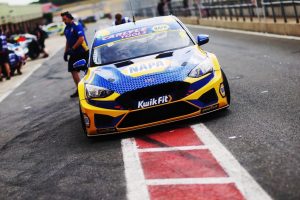 Cammish's NAPA Racing UK Ford Focus ST at the Goodyear Tyre Test