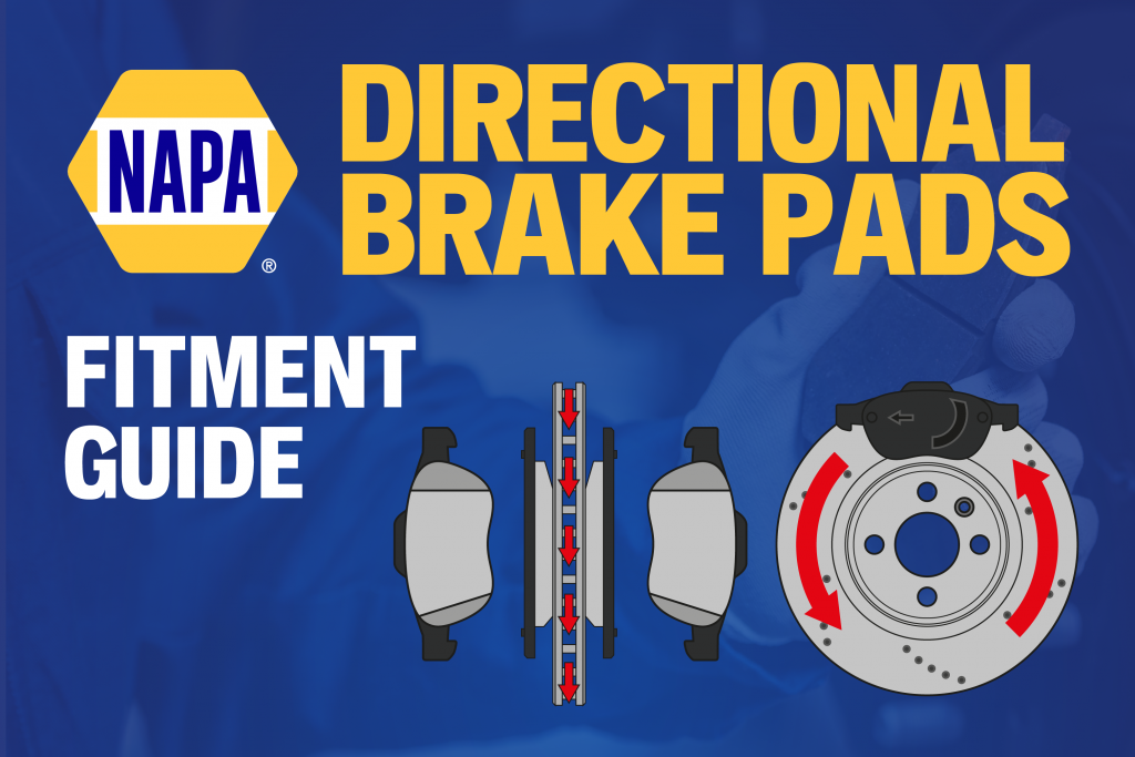 Directional Brake Pads Fitment Guide | NAPA
